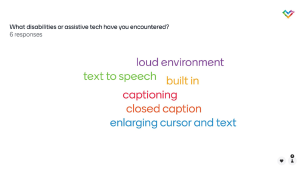 Mississippi Valley What Disabilities or Assistive Tech Have You Encountered?