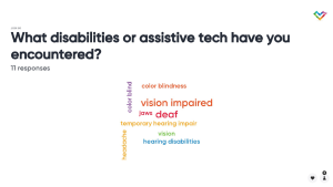 Nebraska What Disabilities or Assistive Tech Have You Encountered?