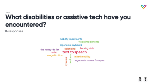 Tulsa What Disabilities or Assistive Tech Have You Encountered?