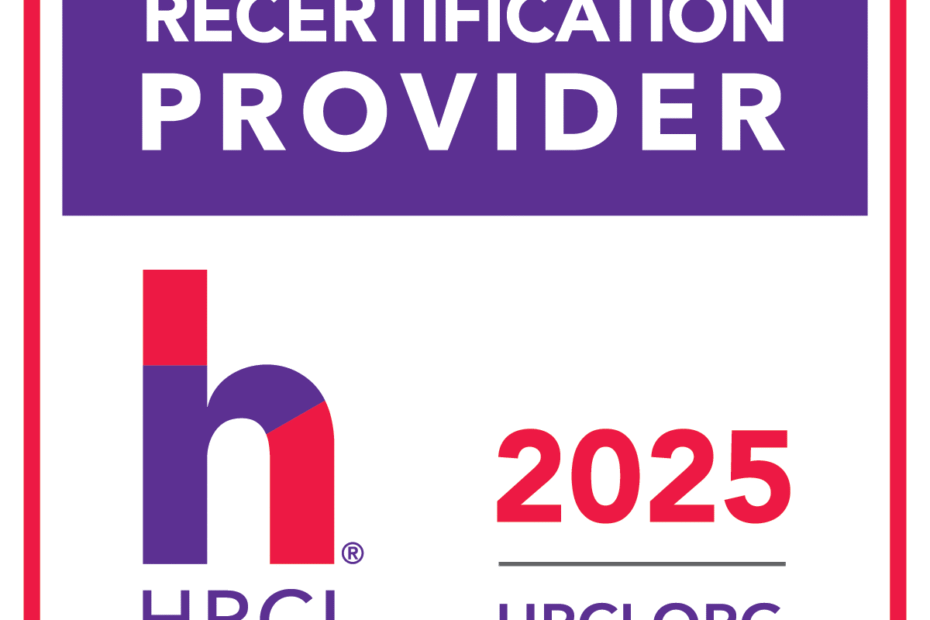 HRCI recertification provider 2025 logo