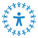 blue accessibility icon