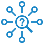 magnifying glass investigate